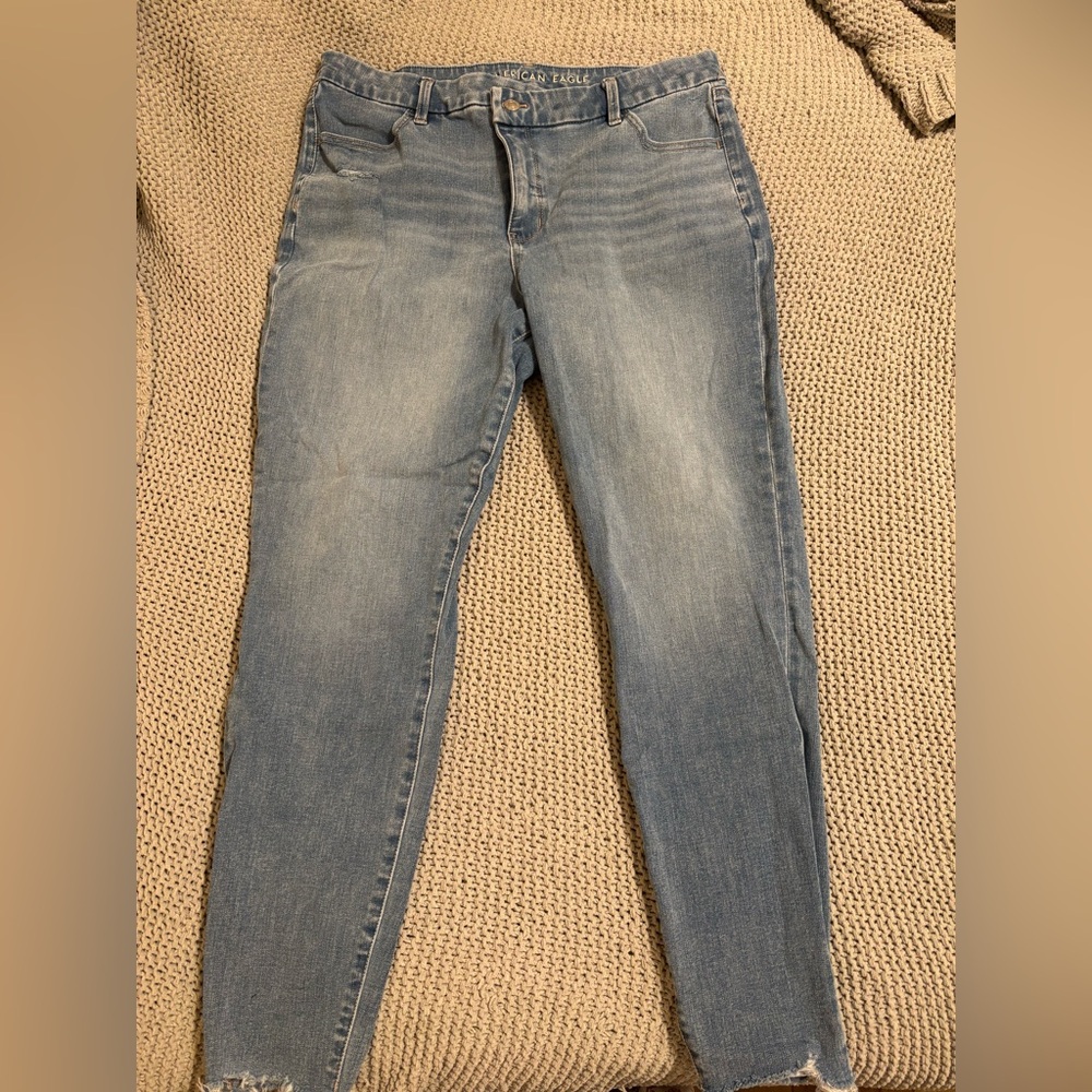 American Eagle Curvy High Rise Jeggings Size 16